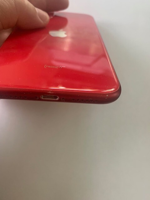 Apple iPhone 11 red back housing rear glass chasis (D)