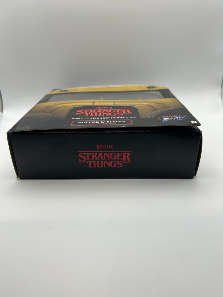 Stranger Things Eleven and Hopper 2-Pack - Two 4-Inch One Size, Multicolor