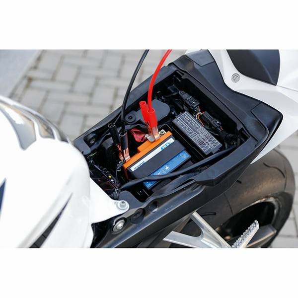 Lampa motorcycle starter battery connection cables