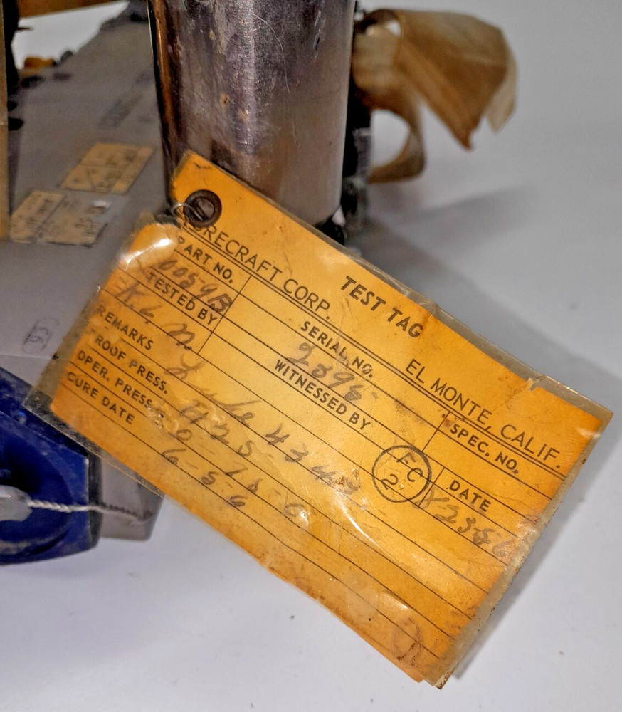 Surplus Rocketdyne Futurecraft Regulator Load Valve Manifold NASA Rocket Engine