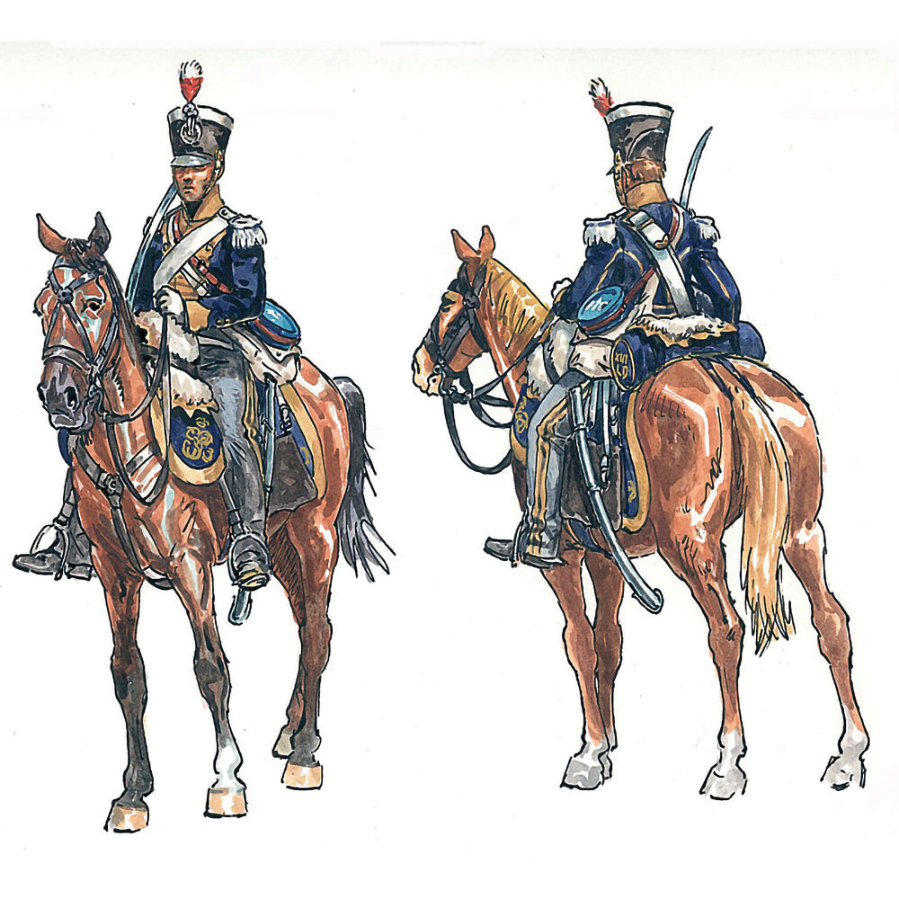 British Light Cavalry 1815 1/72 Plastic Figures