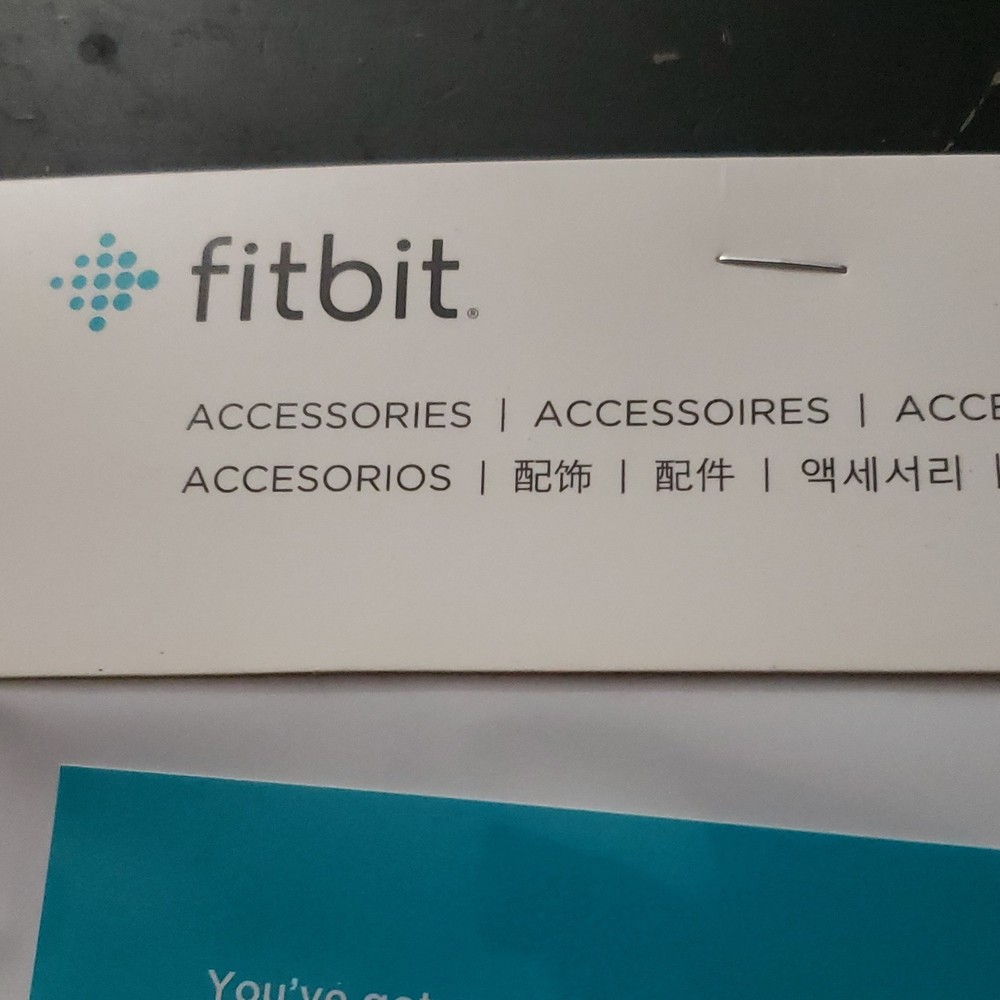 Fitbit 660-1590-01 Black Accessory Band FB168ABBKS Replacement