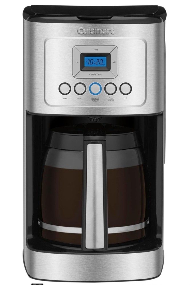 Cuisinart 14 Cup Programmable Drip Coffee Maker Stainless Steel