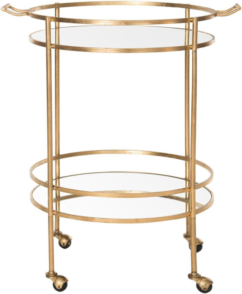 Home Collection Lavinia Silver Bar Cart