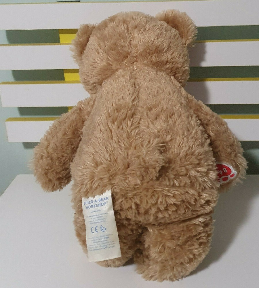 BUILD A BEAR DARK BROWN EMBROIDERED EYES 40CM 2020