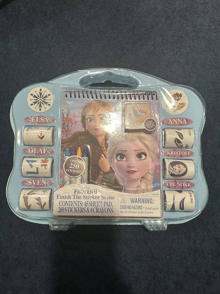 Disney Frozen II Finish The Sticker Scene Book