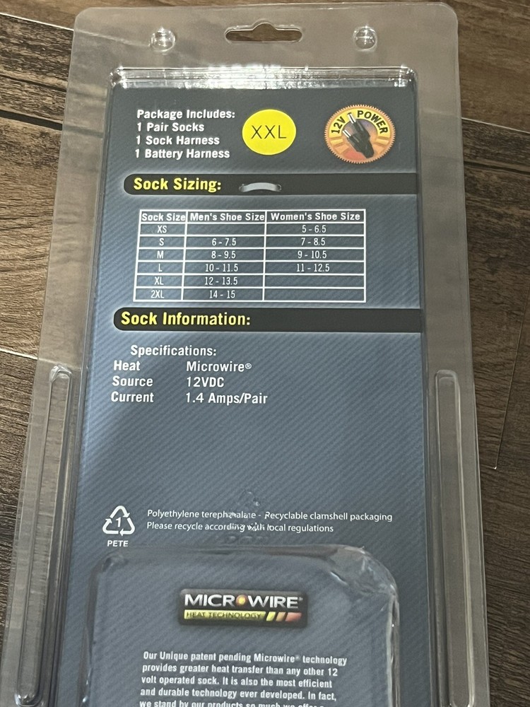 Gerbing Heated Sock Liners - 12V xs