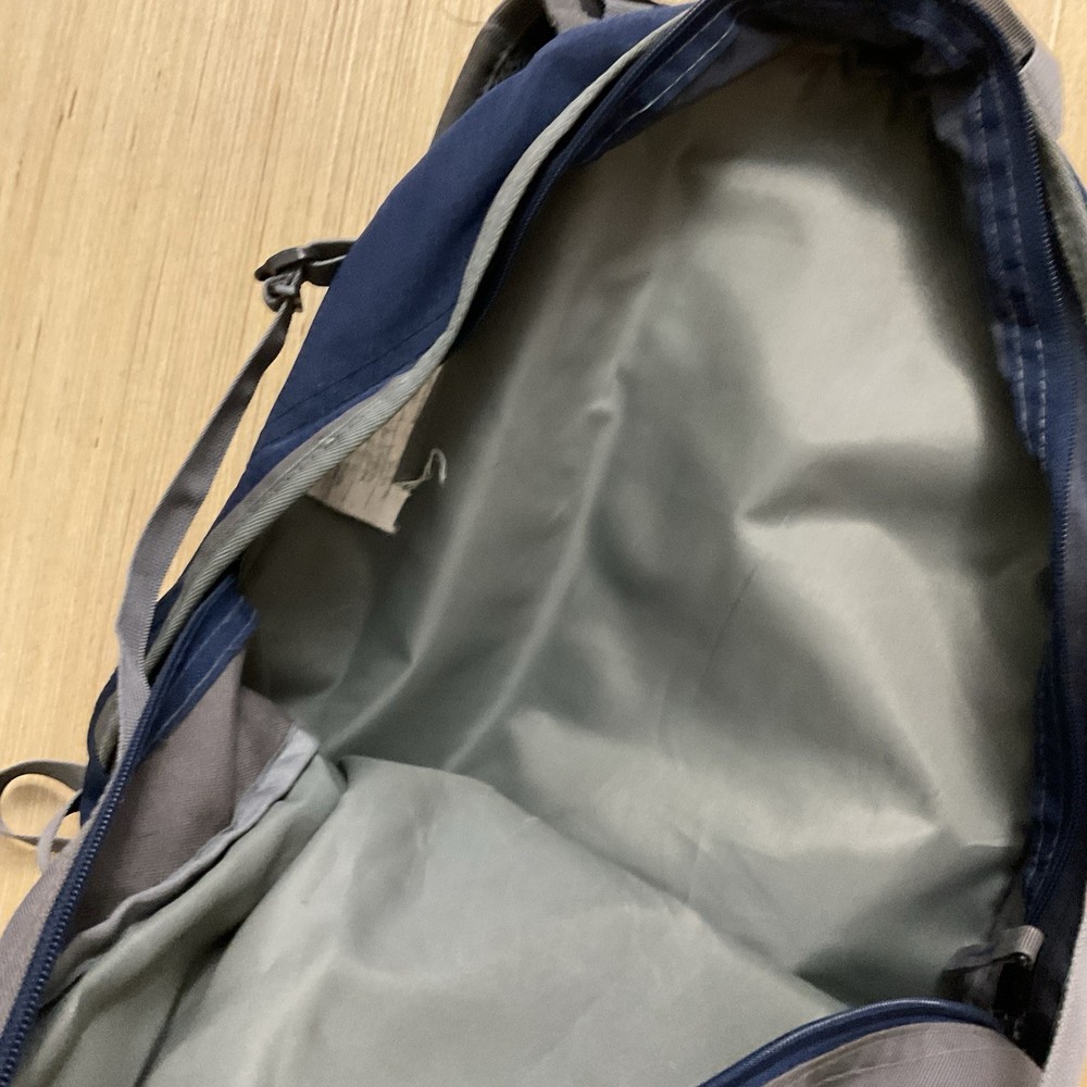 High Sierra Fatboy Daypack Backpack Blue Gray Adjustable