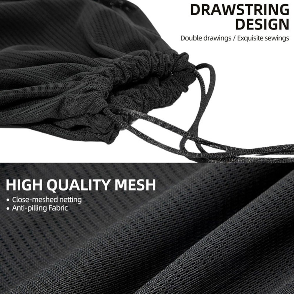Water Pump Filter Net Drawstring Pond Pump Barrier Mesh Bag for Fish Tank Pump