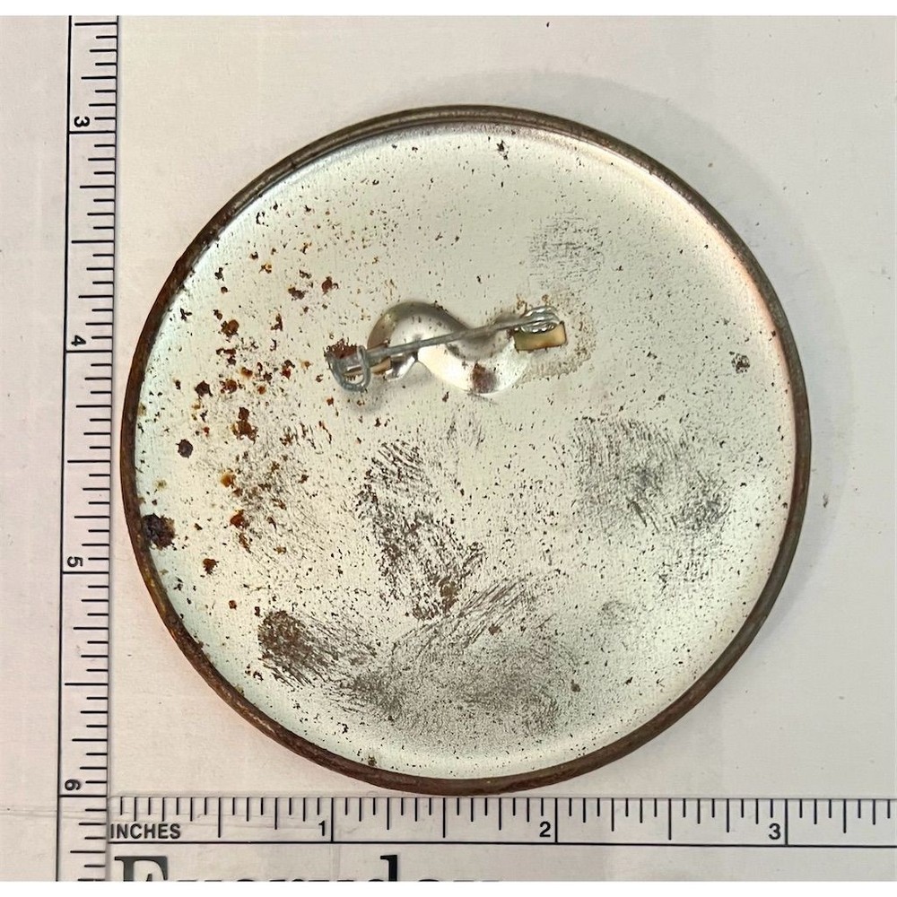 Vintage Frankenmuth Brewing "Bock Beer is Here" Pinback Button 3"