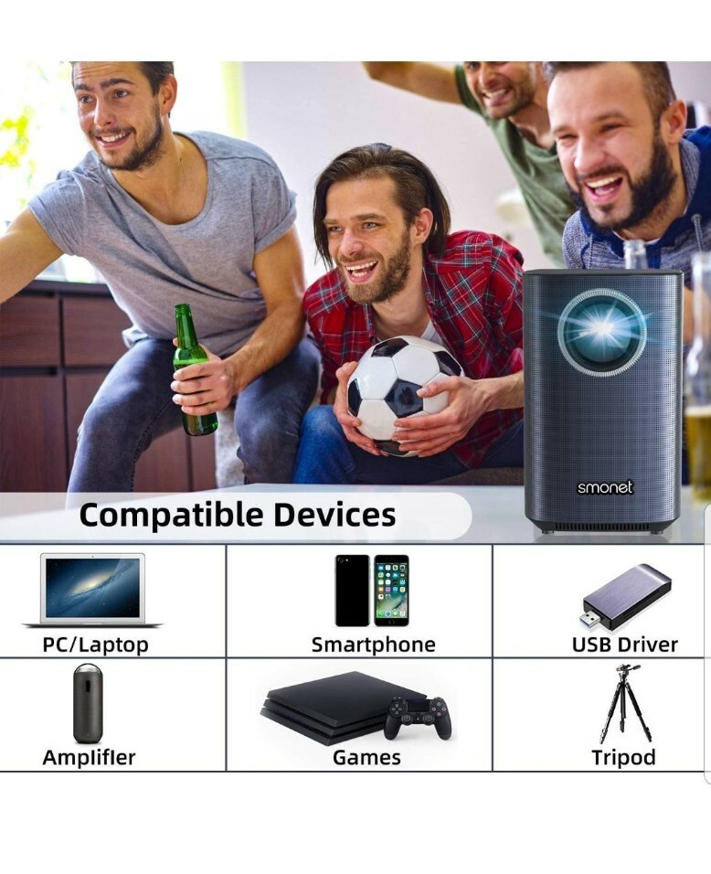 Smonet Smart Mini Projector good quality.