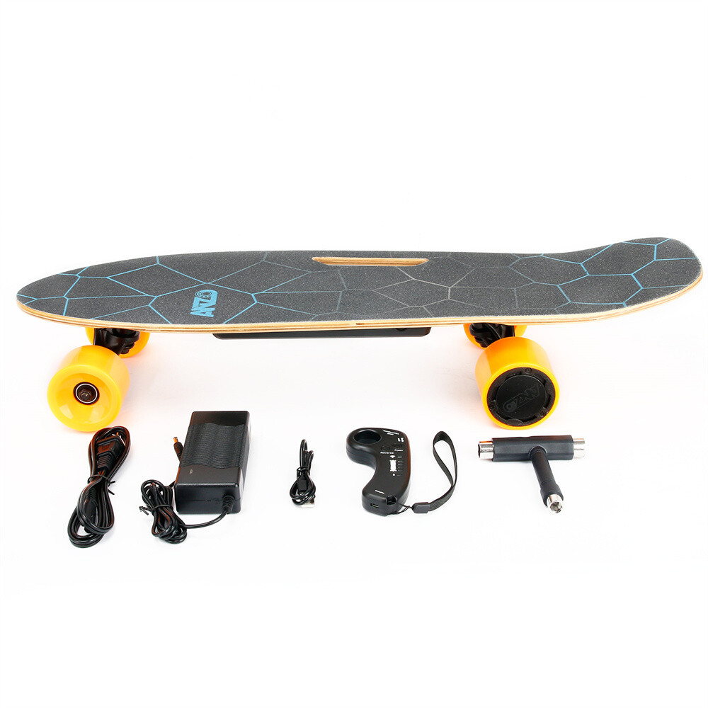 350W Electric Skateboard Remote Control Max 10 MPH E-Skateboard 7 Layers Maple