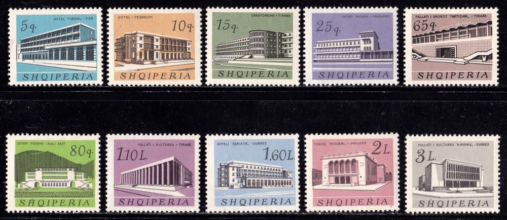 Albania      868 - 877        MH OG