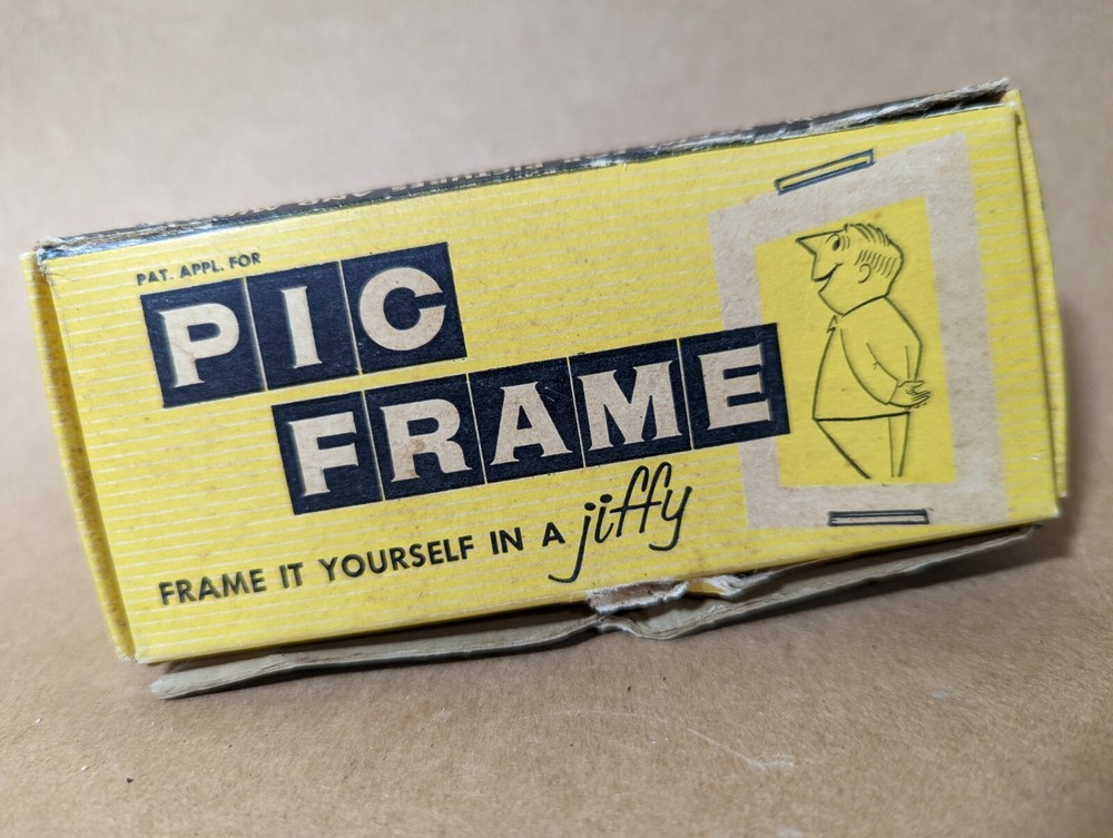 Vintage Adjustable Mid Century Wall Mount Frame for Mirrors