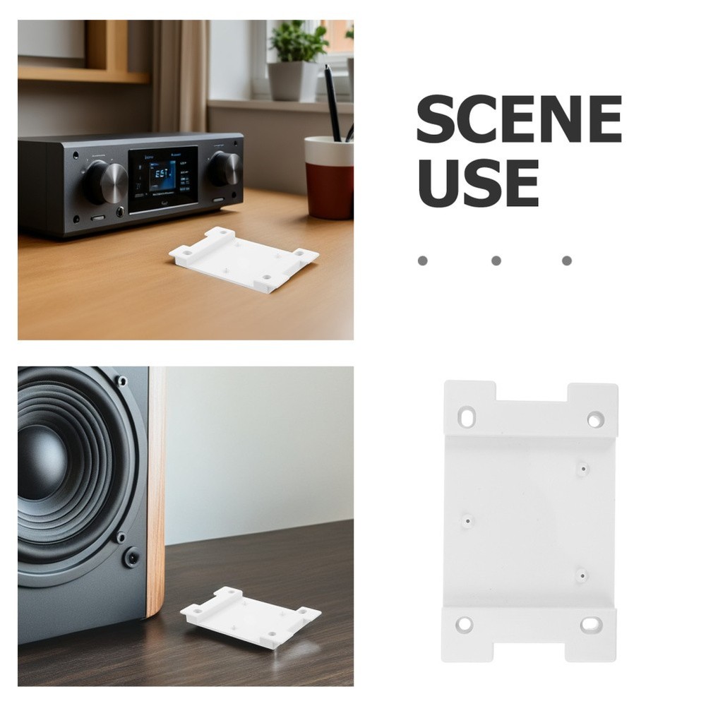 Wall Mount Bracket for CD Player, CD Player Wall Mount Plate Fixed Board, Easy
