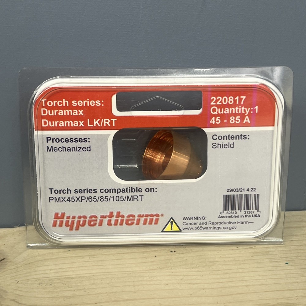 Hypertherm 220817 Shield for Powermax65/85 Mech