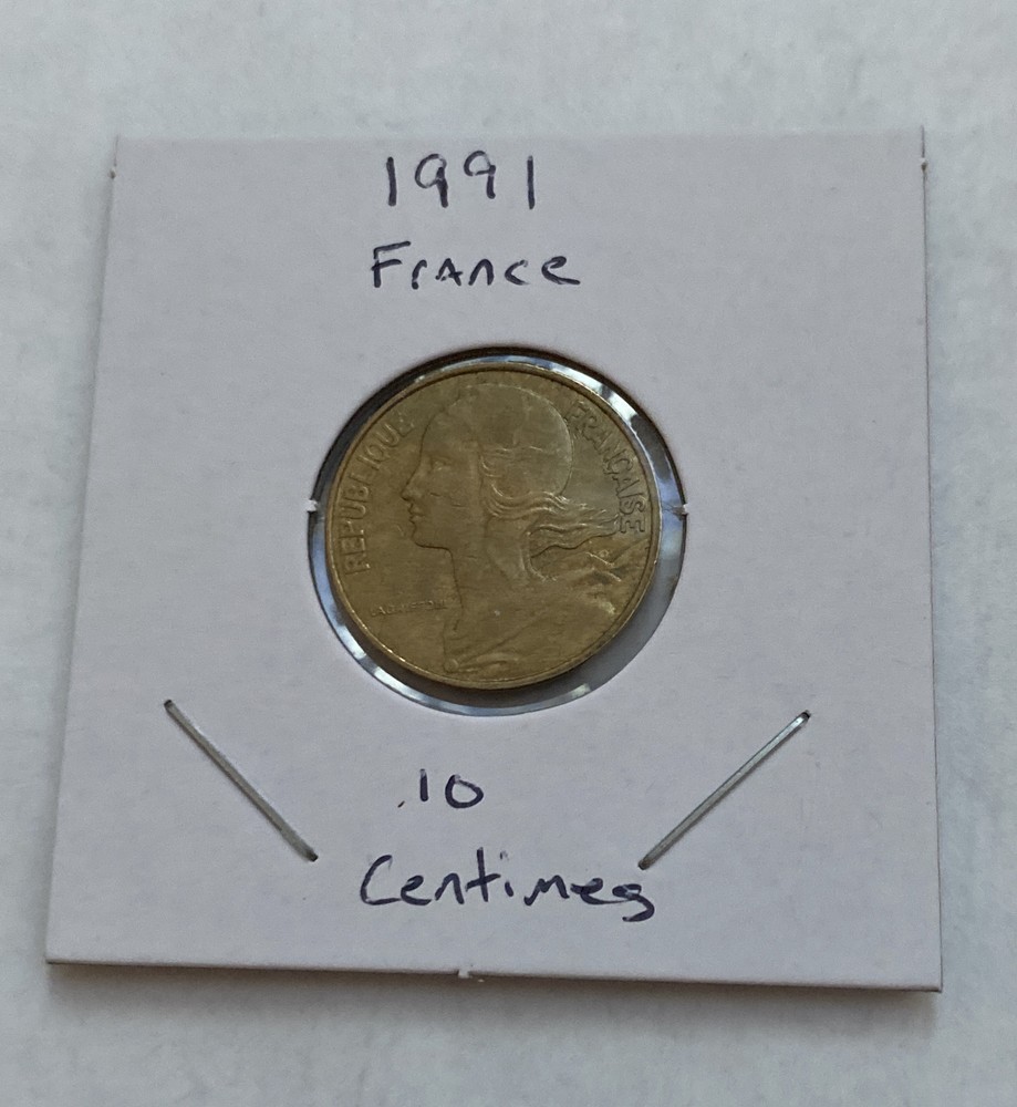 France 10 Centimes 1991 Coin B5