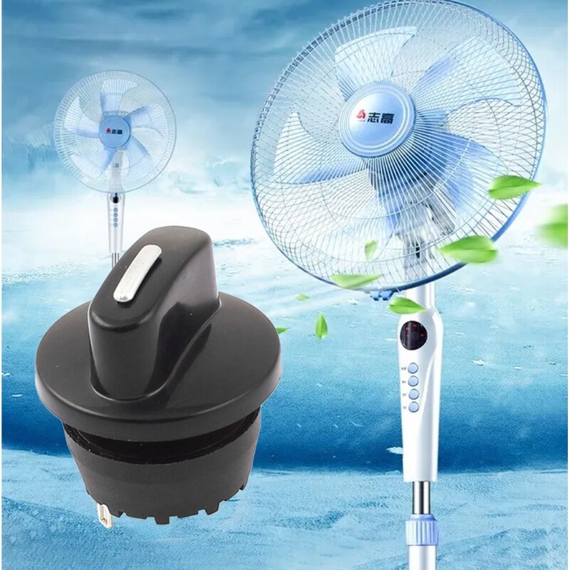Fan selectors rotating switches with Black Control Knobs 4-Position 3-Speed
