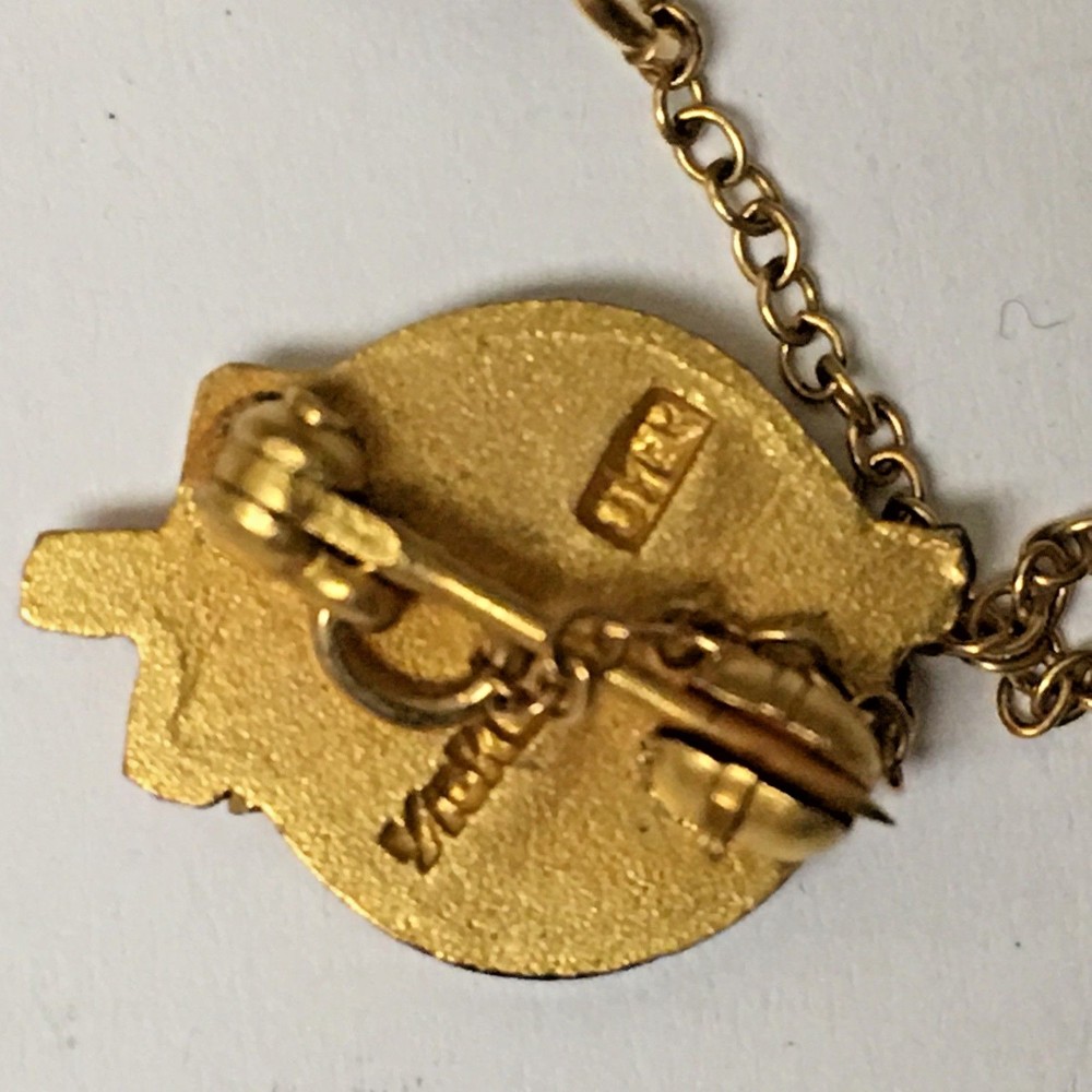 Vintage Gold "CWF" Gavel Pin