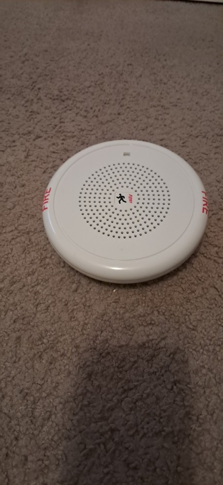 Edwards EST GCHFWF-S7 High Ceiling Speaker “FIRE” Marking 70V