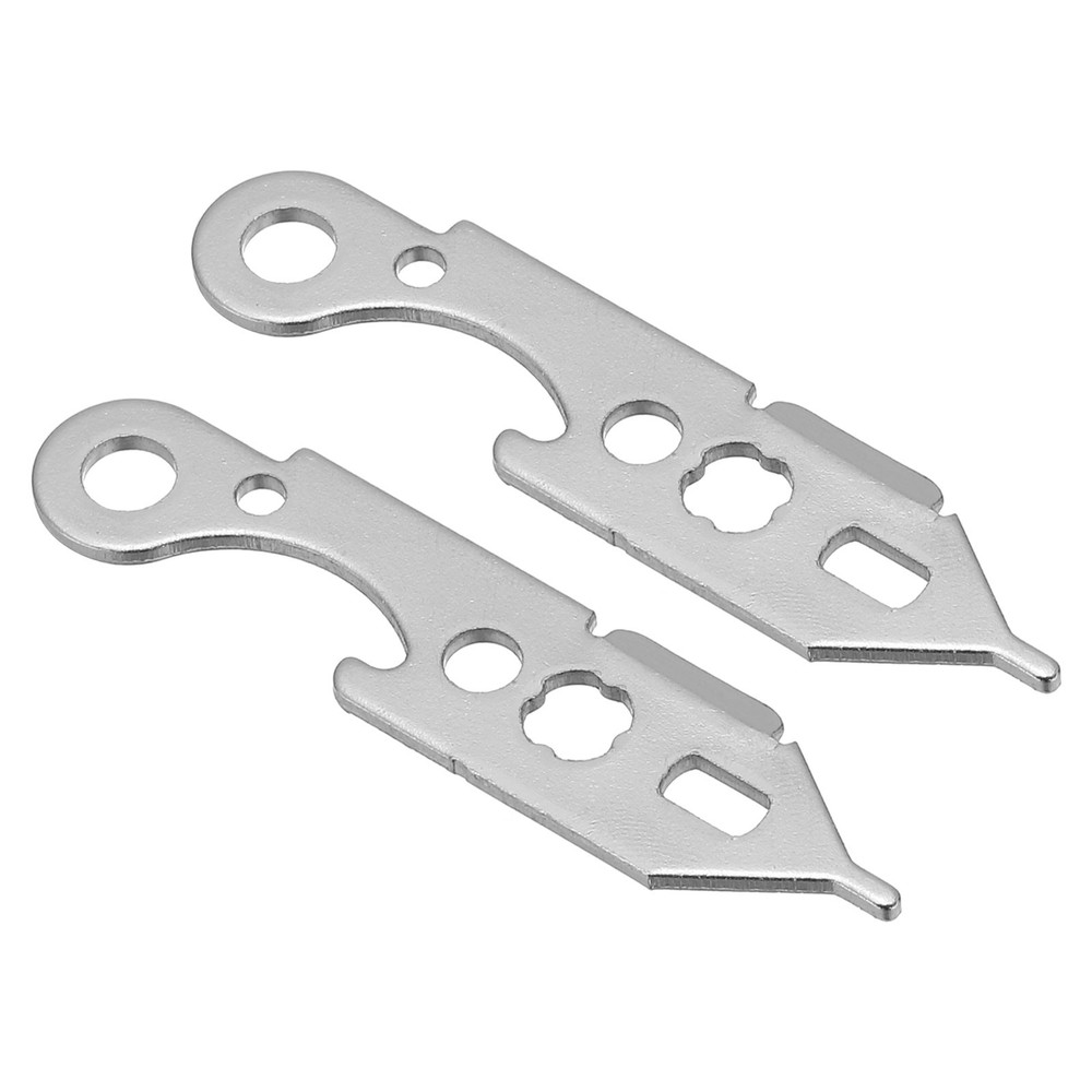2Pcs Dart Wrench Tool Dart Head Handling Dart Accessories, Silver Tone