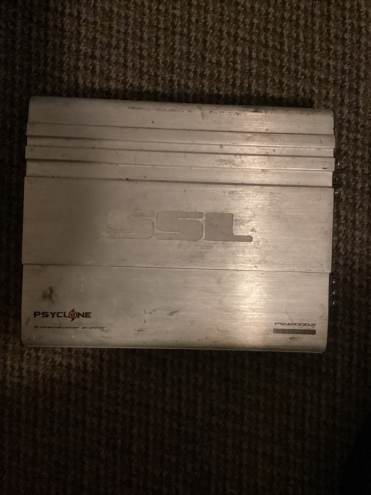 Psyclone Amplifier Amp 2 Channel  SSL PSY1000.2 1000 Watts