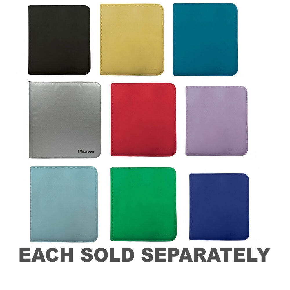 Quality Ultra Pro Classic 12 Pocket Vivid Zippered Rectangular Pro Binder