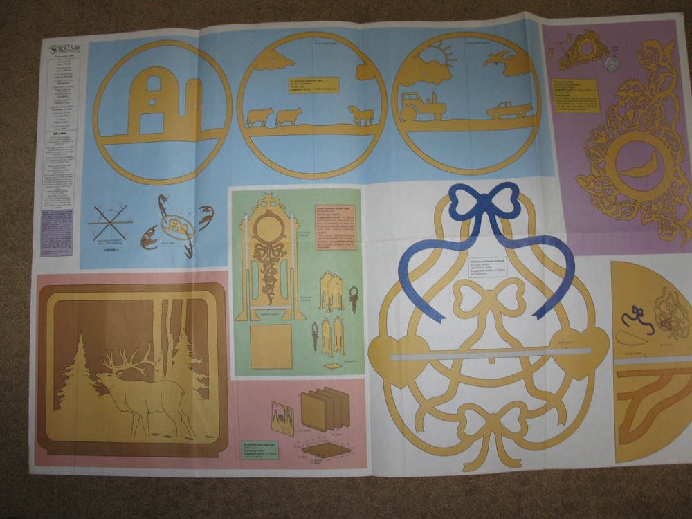 scroll saw woodworking patterns