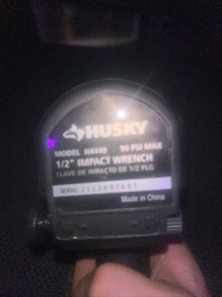 husky air impact 1/2 inch