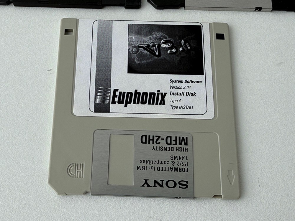 Euphonix CSII / CS2000 Software Discs + Operating Service Manual + Schematics