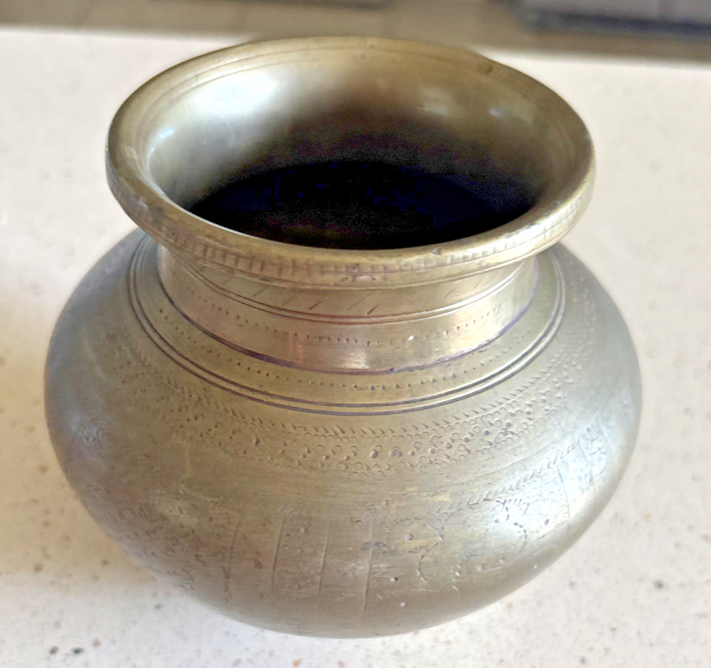 Vintage Brass Solid Engraved Handcrafted Fine Quality Water Pot & More