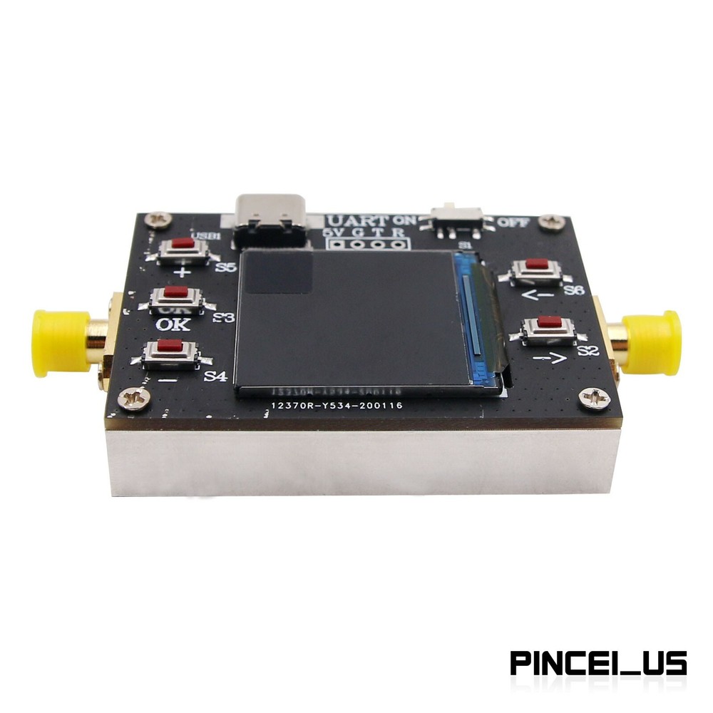 20MHz-6GHz Programmable Gain Amplifier Low Noise 31.75DB Dynamic Range w/ Shell