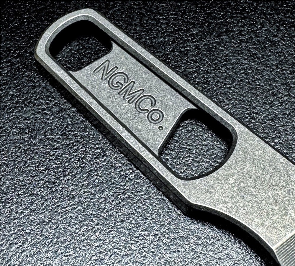 NEW! Nice Guy Machine Co. x TAD "Maggie Sleeper" Titanium EDC Prybar