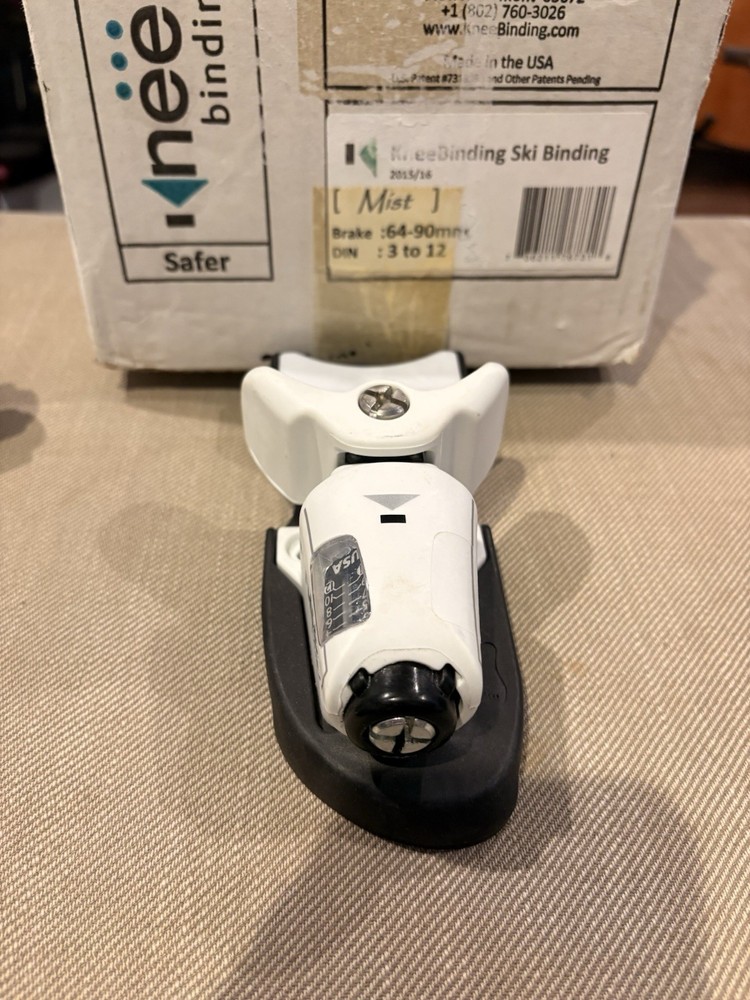 KneeBinding Mist Downhill Skill Binding (DIN3-12) 64-90mm White
