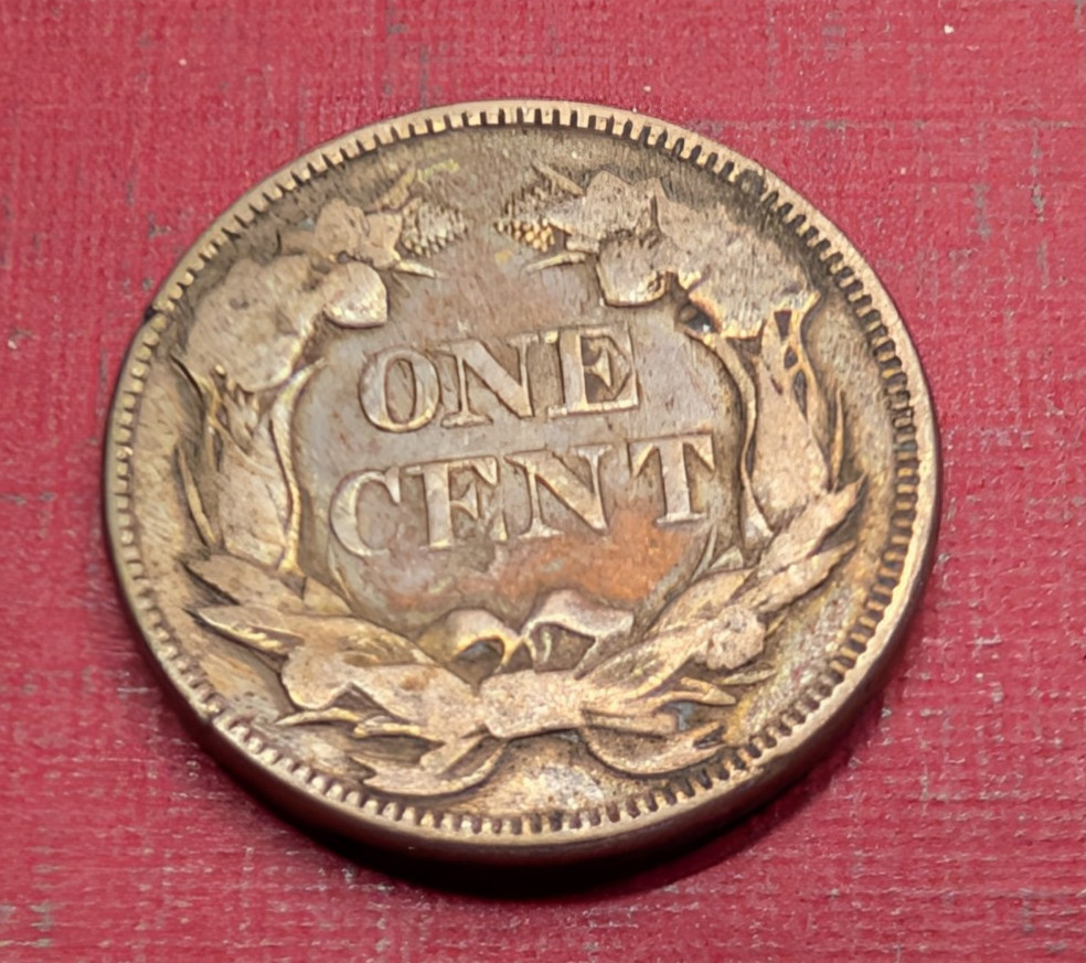 1857 Flying Eagle Cent VF 260409