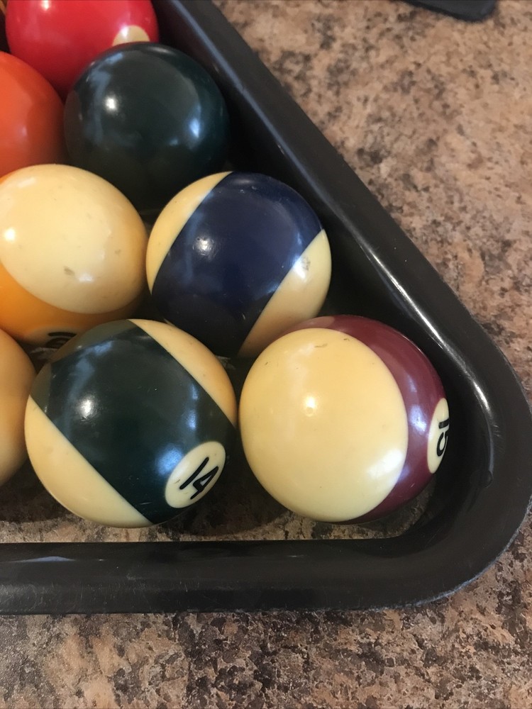 Vintage Pool Ball Set