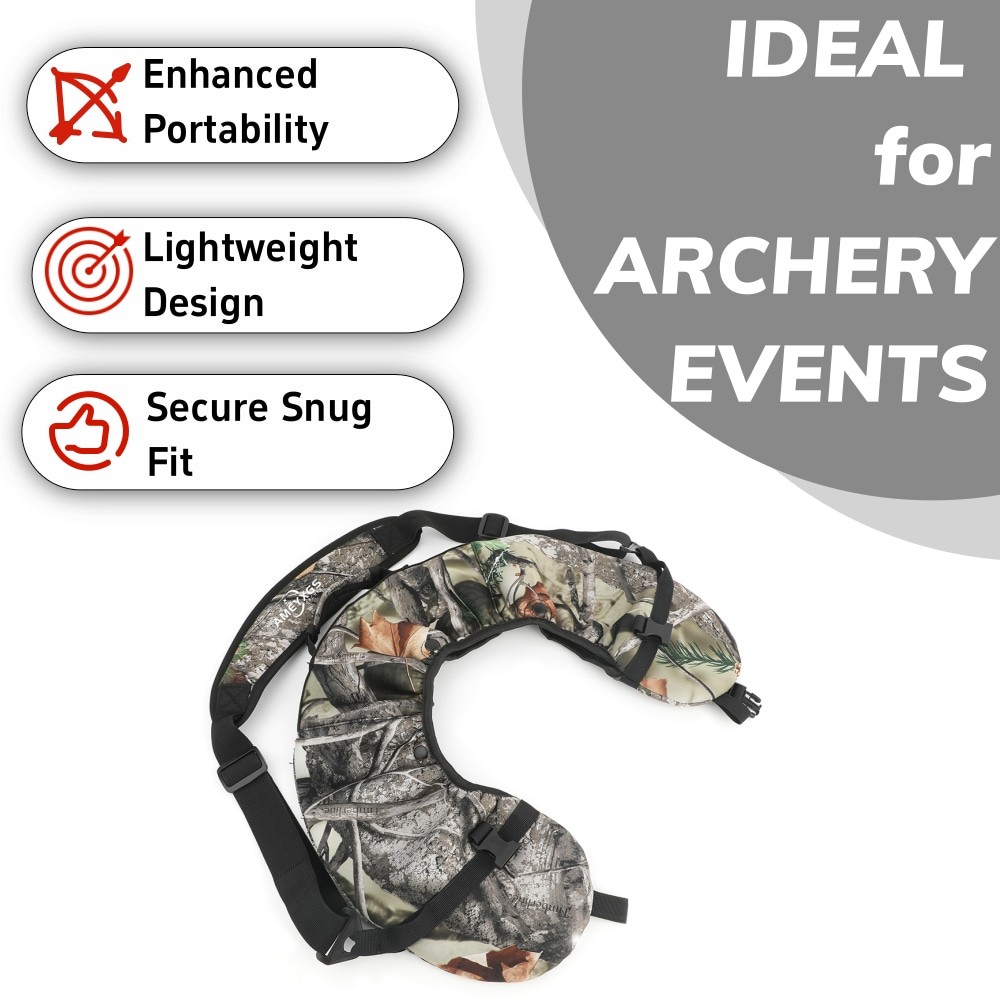 Archery Neoprene Compound Bow Bag Bow Cams Carrier Target Shooting Protector