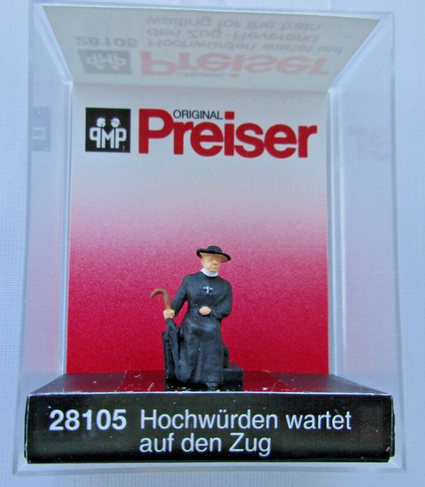 Preiser  - Reverend Waiting  #28105