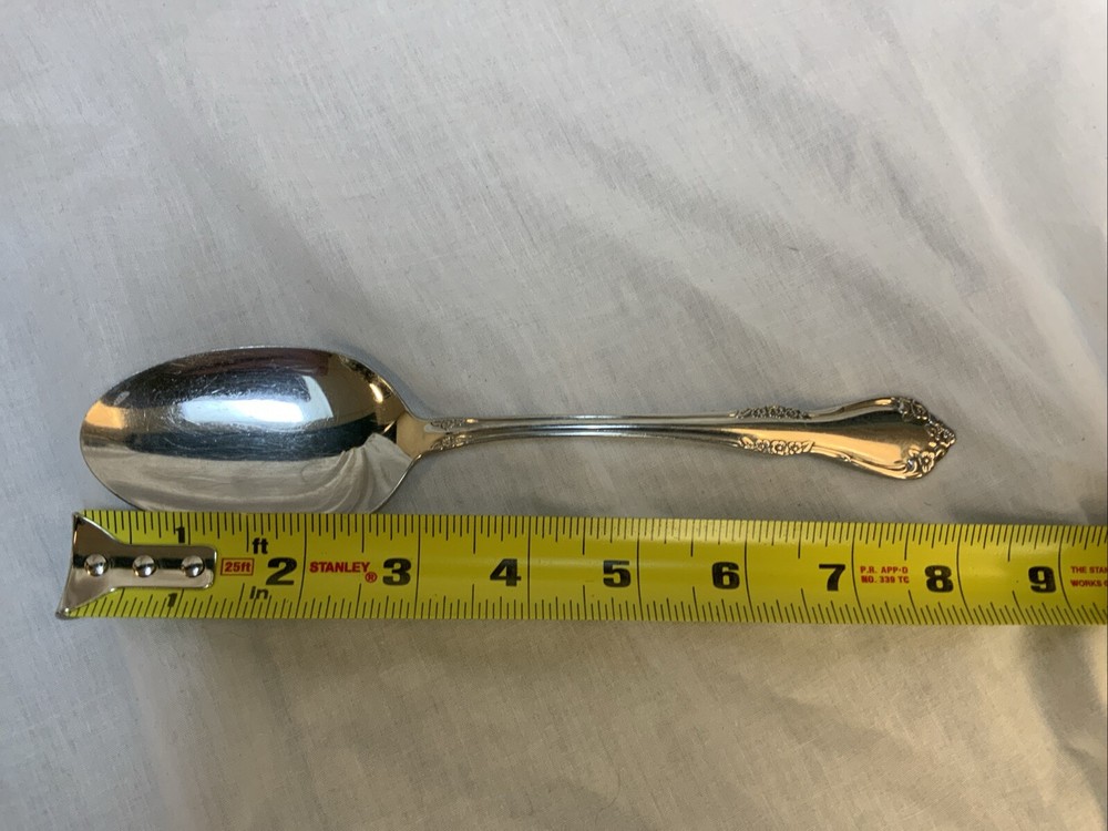 Onieda Canada Serving Spoon Mansfield Pattern