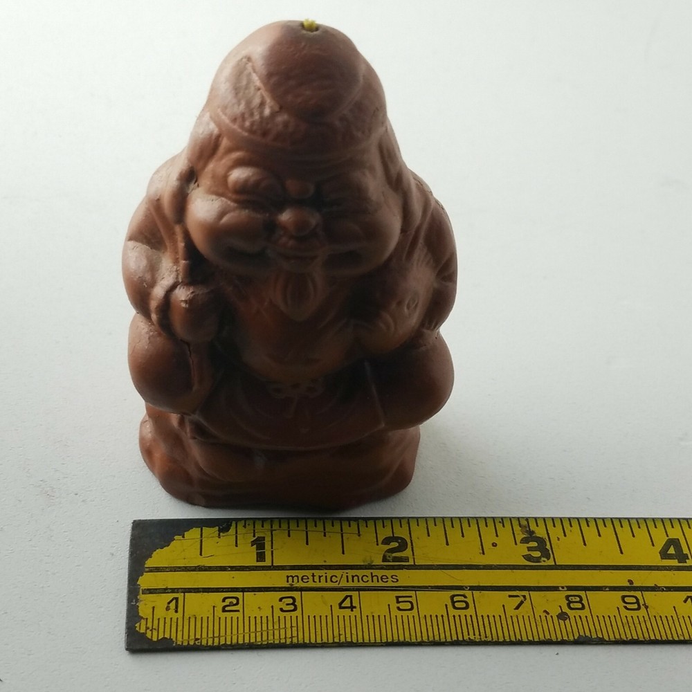 Smiling Buddha Ceramic Incense Burner