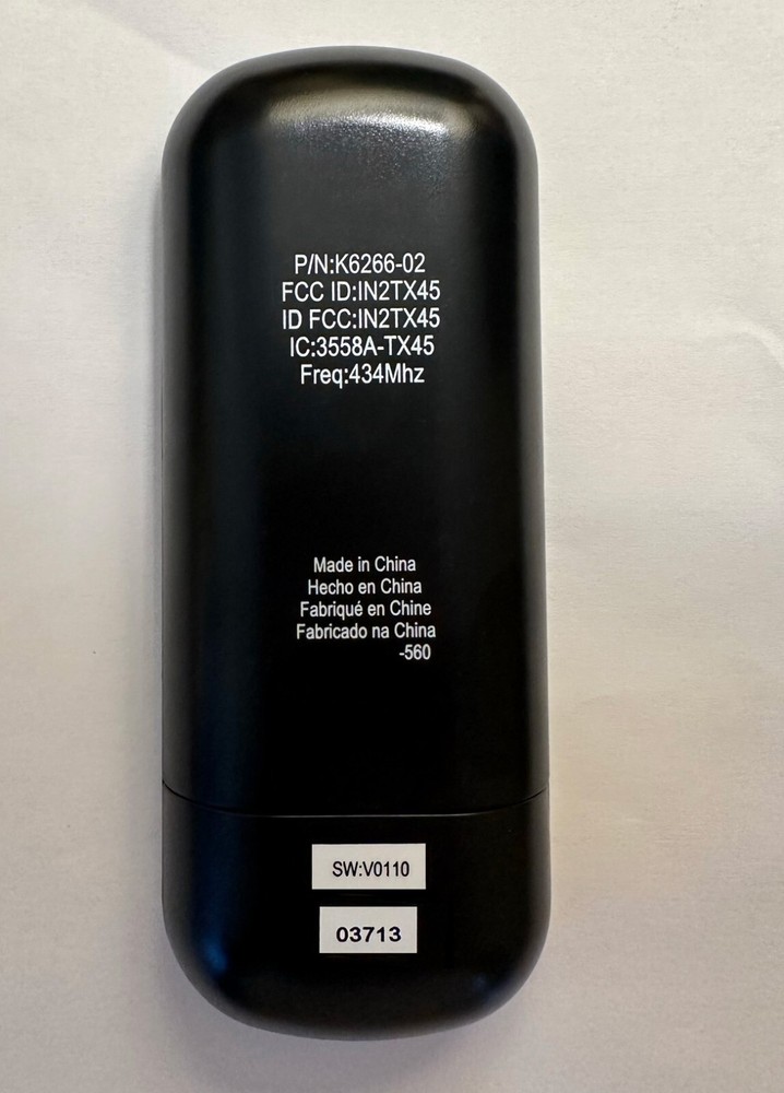 Hunter Fan - Replacement Handheld Ceiling Fan Remote Control - Black - K6266-02