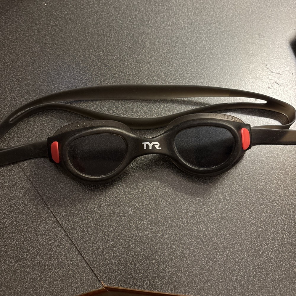 TYR Swimming Goggles Black