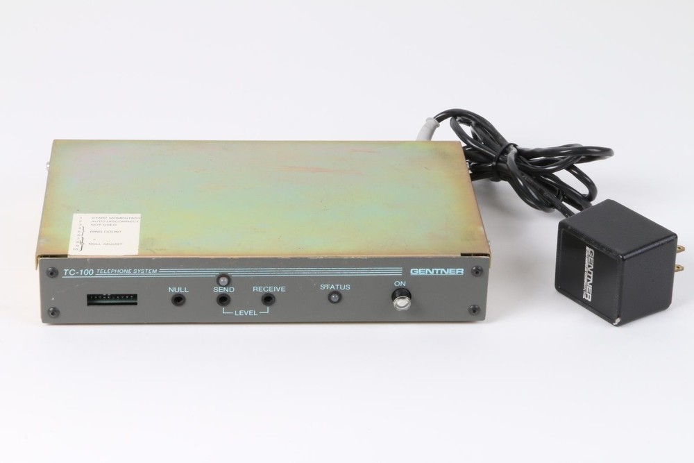 Gentner TC-100 TC-100-BTT Telco Interface Telephone System