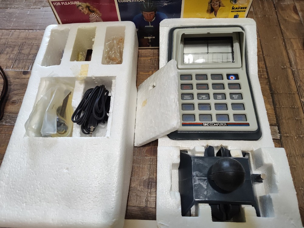 New Open Box 1981 Entex Bike Computer Electronic Vintage