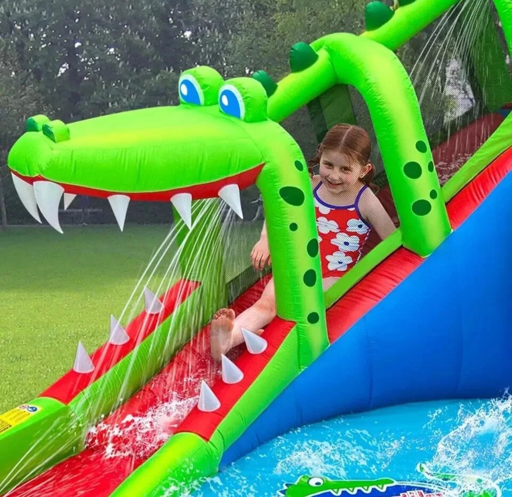 Crocodile Cave Adventure Water Slide