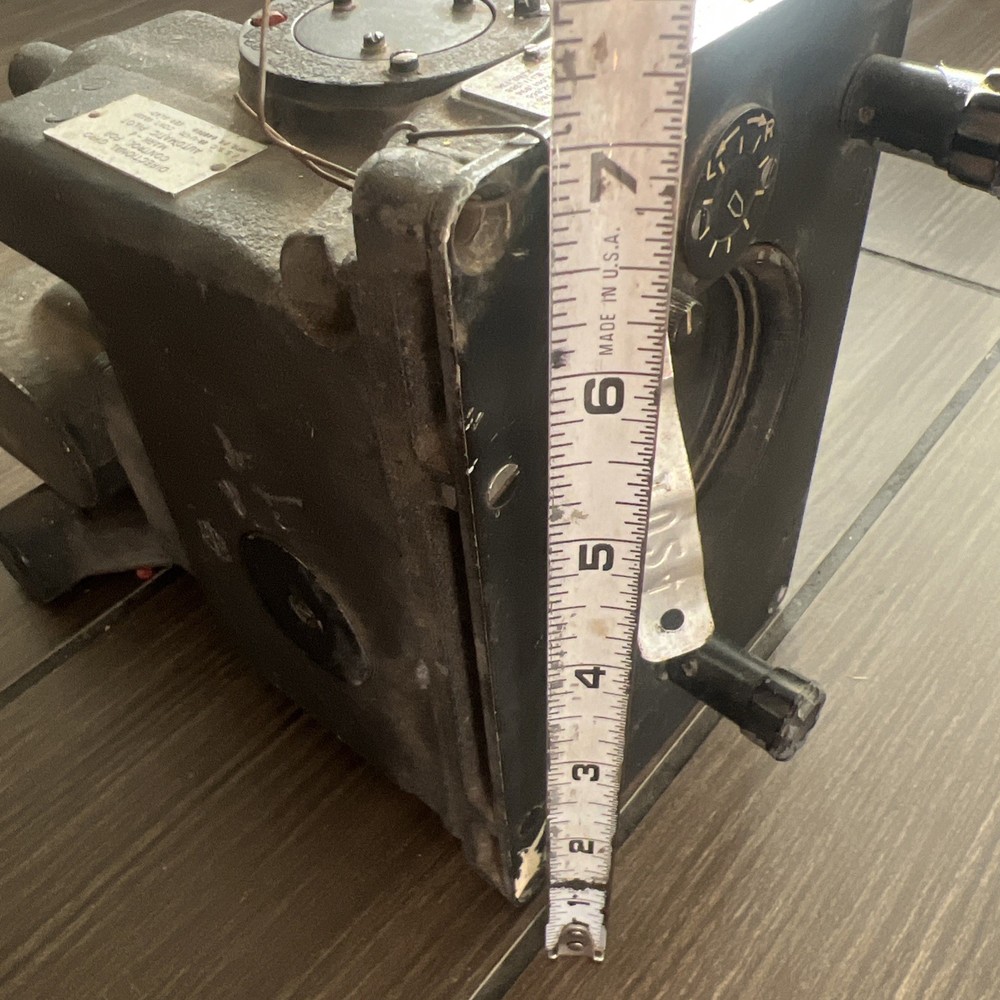 Vintage Sperry Mark 4 Automatic Pilot Directional Gyro