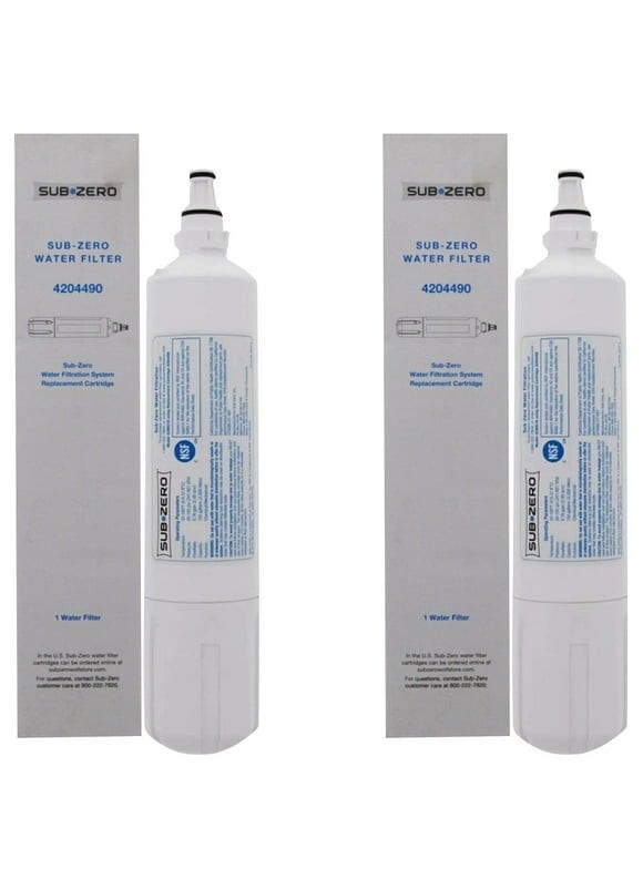 2 Pack Fit For SUB---Zero 4204490 Refrigerator Water Filter