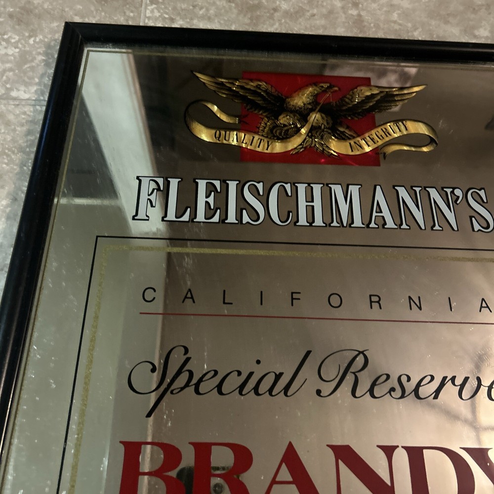 Fleischmann's Brandy Mirror 16x20