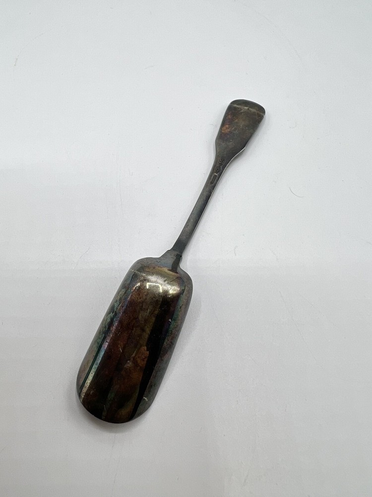 Vintage 800 Silver Small Cheese Scoop 4.5"