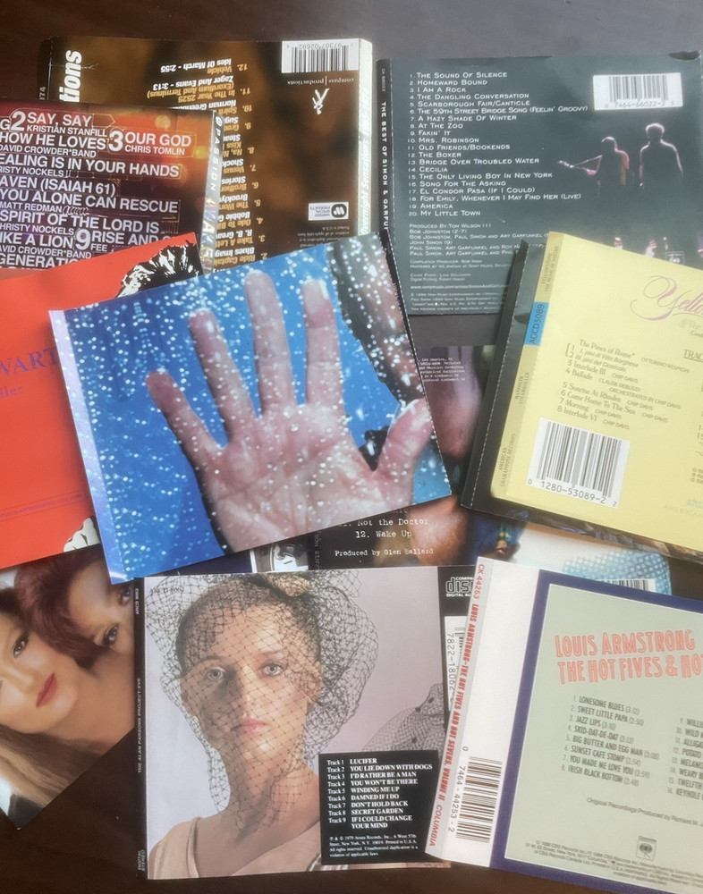 Wondeful Ephemera CD Artwork Inserts Liners Booklets Journal